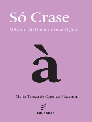 cover image of Só crase